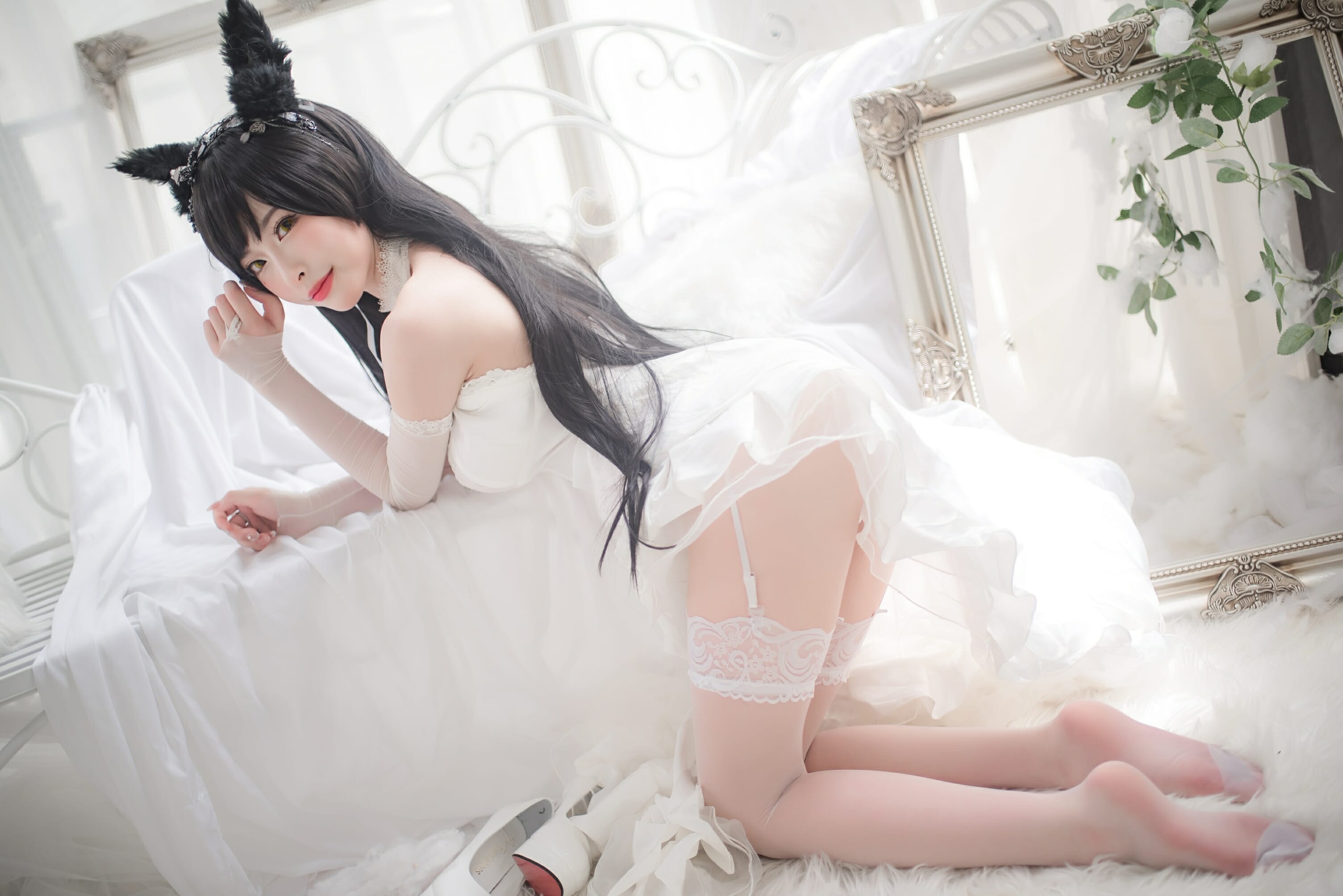 清水由乃-爱宕婚纱[49P1V] 49