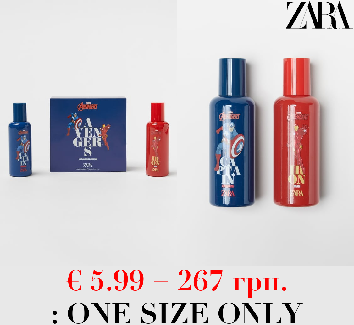 CAPTAIN AMERICA + IRON MAN © MARVEL 50ML / 1.69 oz