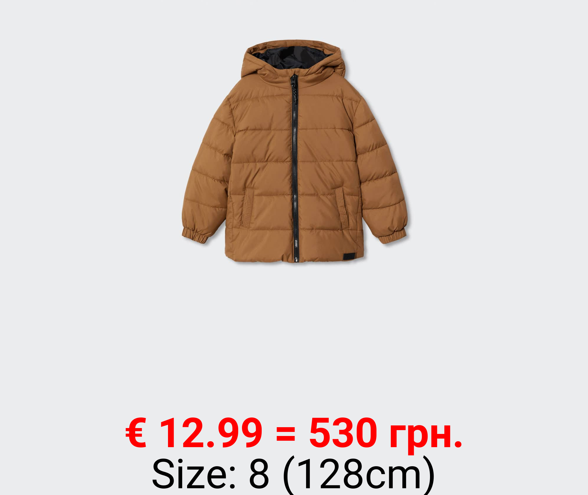 anorak acolchado capucha