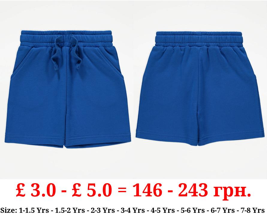 Colbalt Blue Jersey Shorts