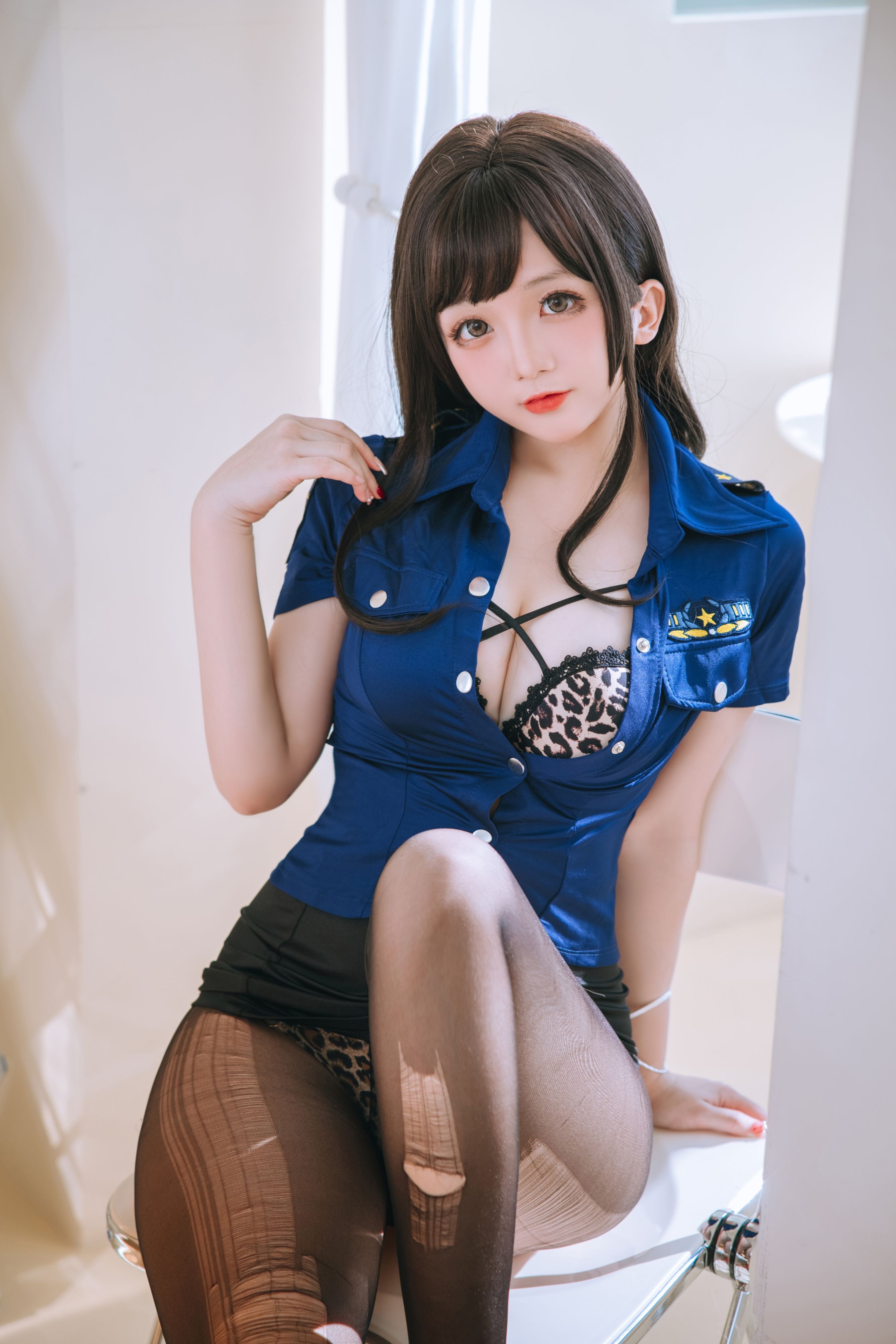 日奈娇 - 豹纹女警 [111P-1.38GB] 51