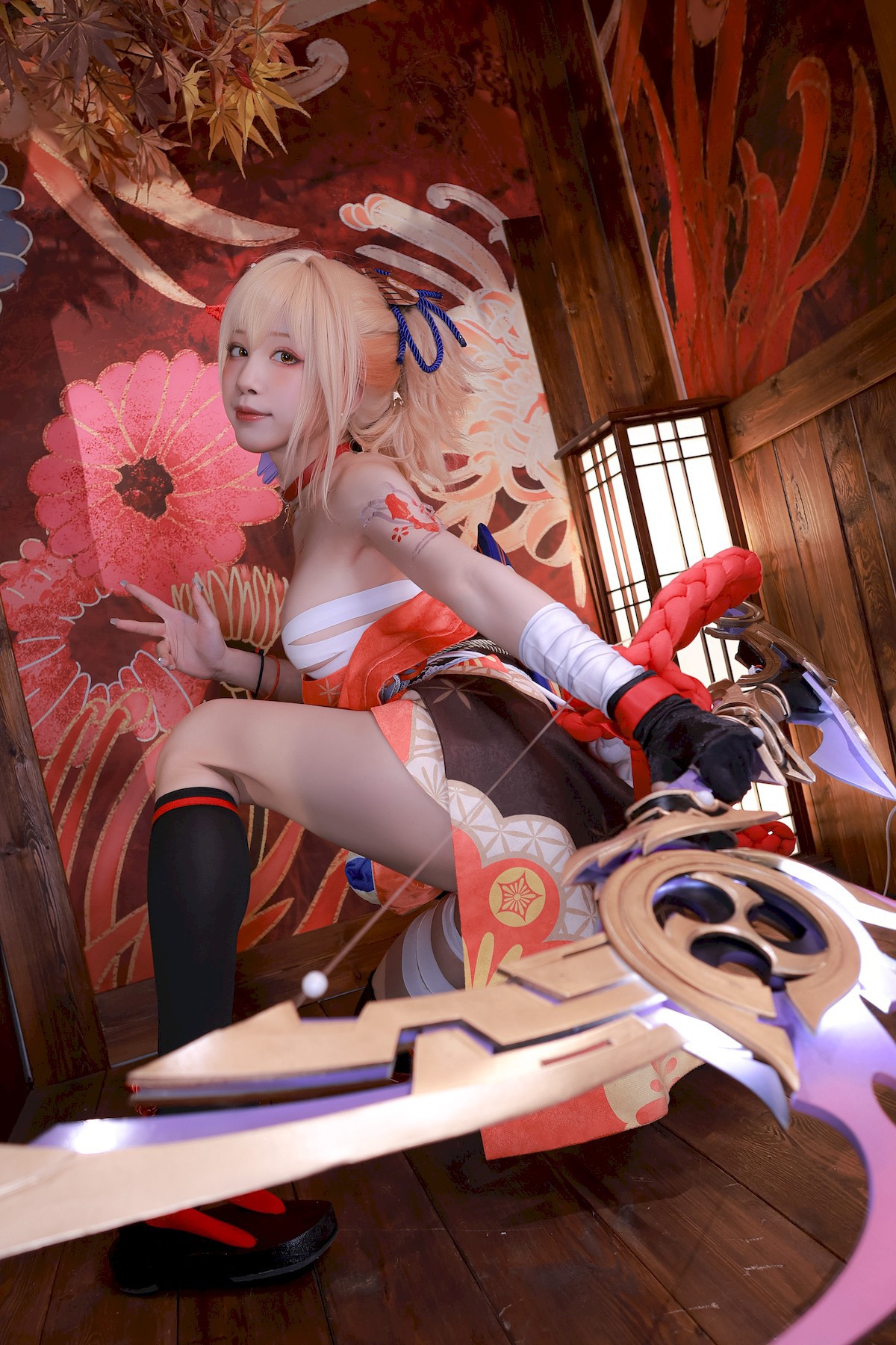 水淼aqua Cosplay 宵宫 Vol.01 9