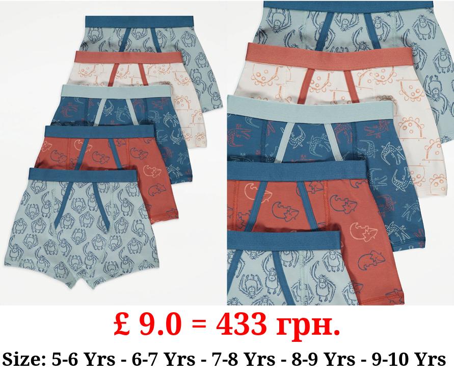 Animal Trunks 5 Pack