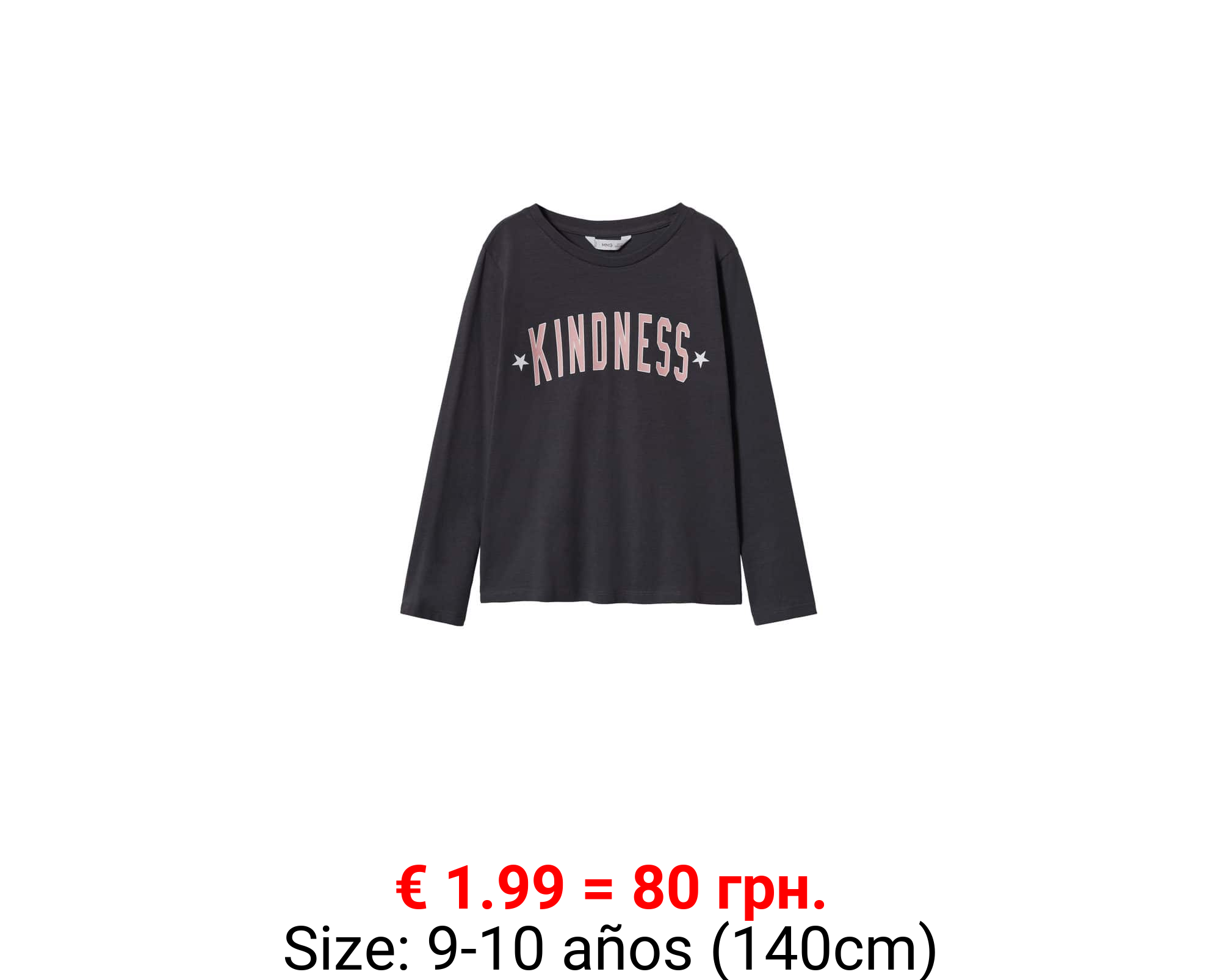 Camiseta manga larga mensaje