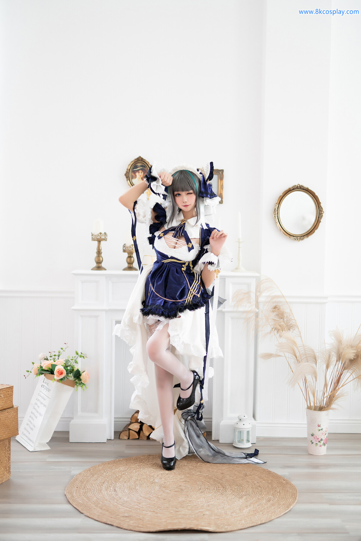 [Momoko葵葵] 柴郡 Cheshire Maid 9