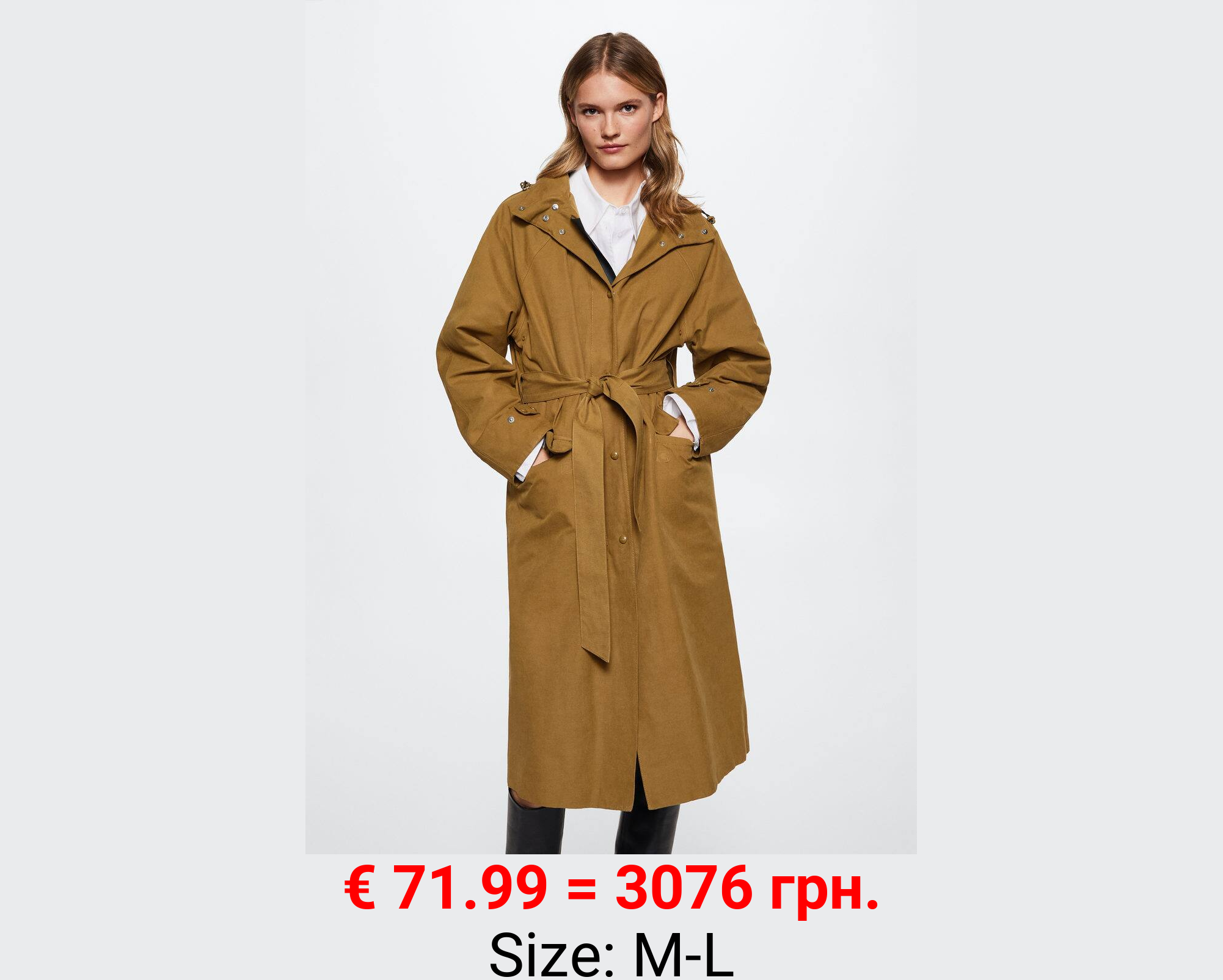 Parka impermeable anorak interior