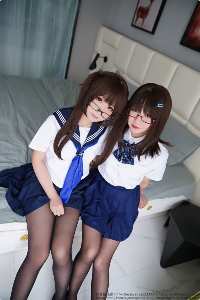 [Cos]銘銘Kizami - 黑絲JK制服 [109P] 3