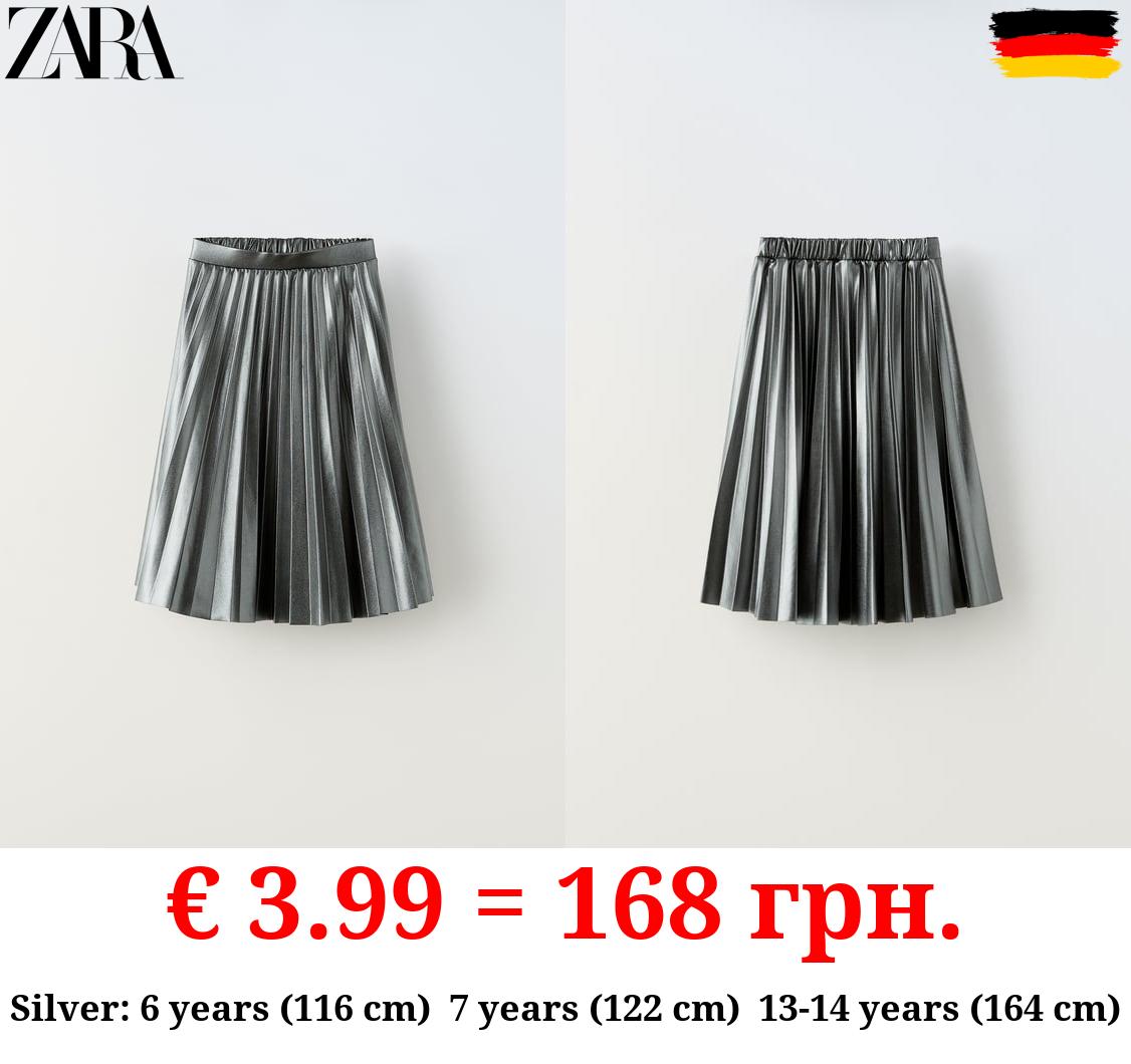 MIDI BOX PLEAT SKIRT