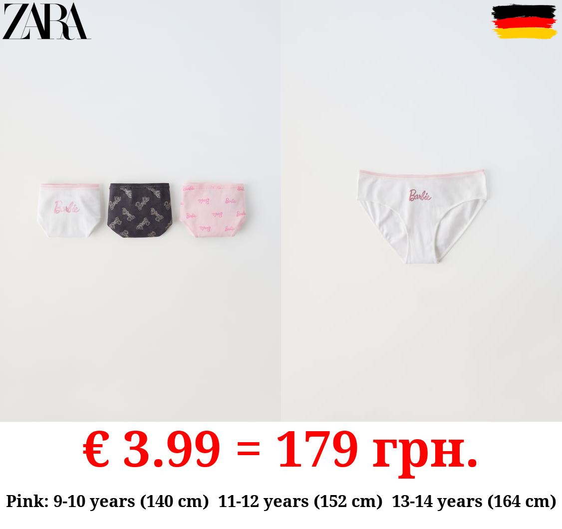 6-14 YEARS/ PACK OF THREE BARBIE™ MATTEL BRIEFS