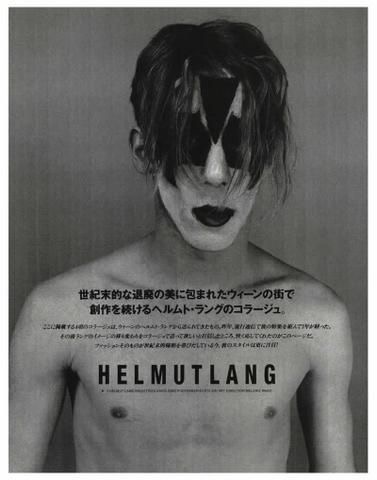 The best advertising companies of Helmut Lang until 2000 – Telegraph