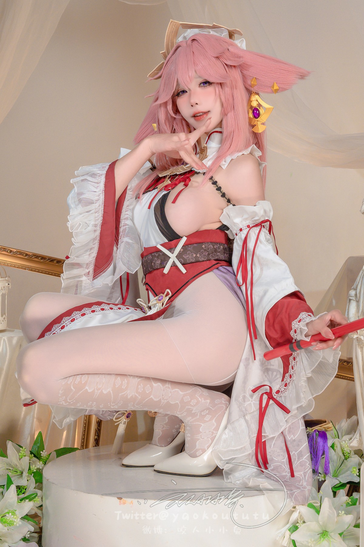 Cosplay 黏黏团子兔 春江水暖 神子贺岁 Set.01 20
