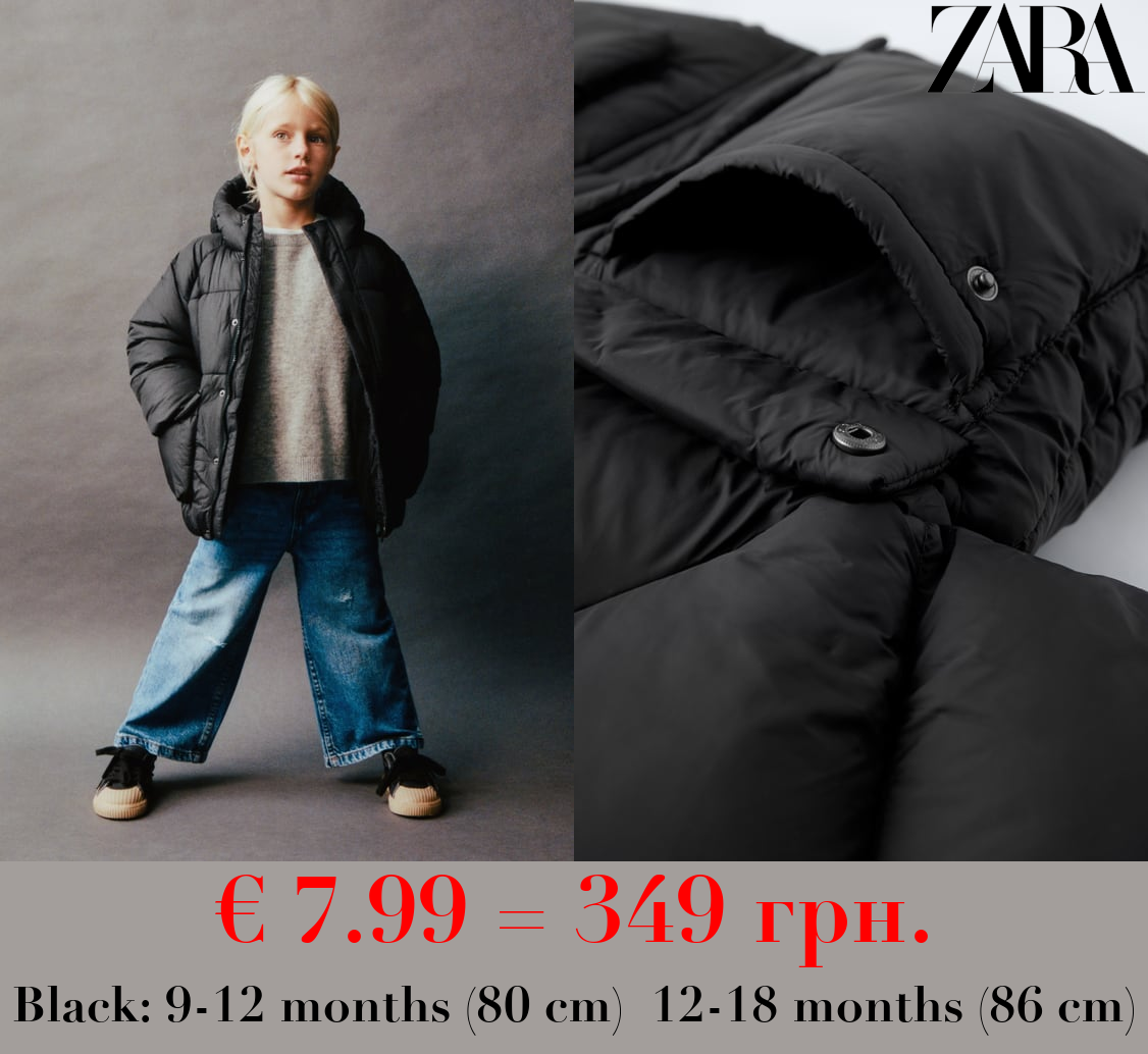 WATER-REPELLENT PUFFER COAT