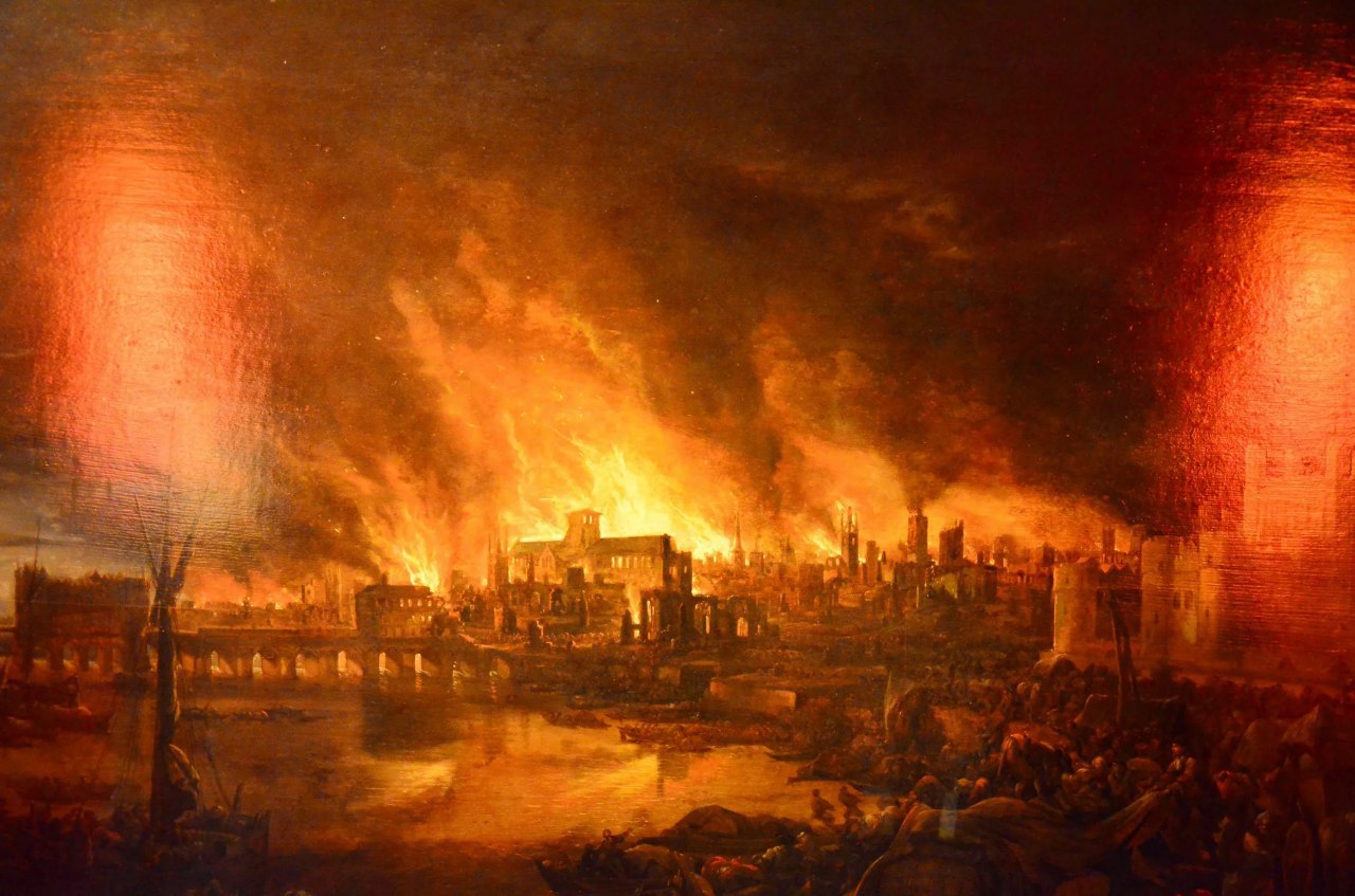 The great fire of london was. Великий Лондонский пожар 1666 года. Великий пожар в Лондоне в 1666. Пожар в Лондоне 1666. Лондон после пожара 1666 года.