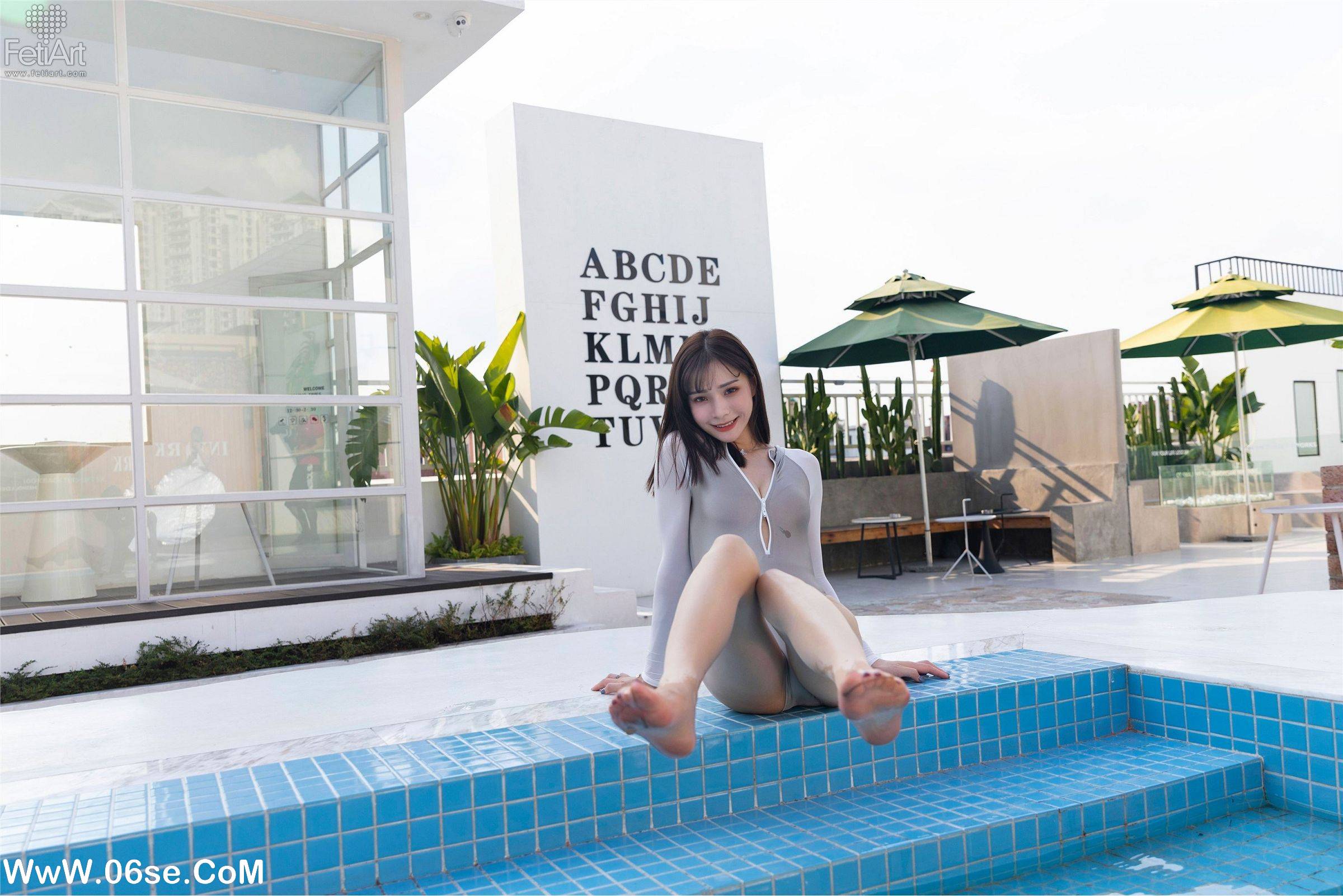 图片[34]-[FetiArt尚物集] NO.00021 Sunbath In Summer MODEL-Kiko-六色网
