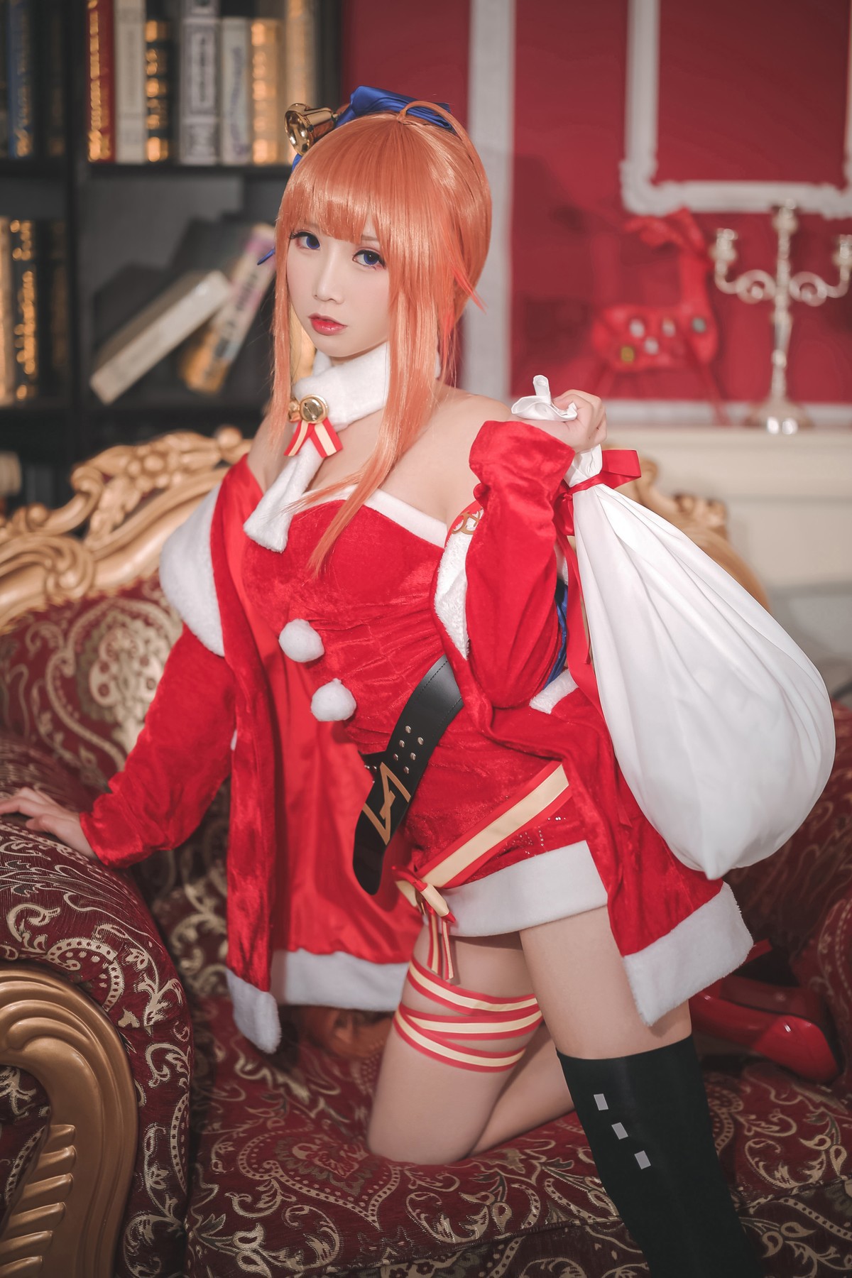Cosplay 面饼仙儿 FAL圣诞 4