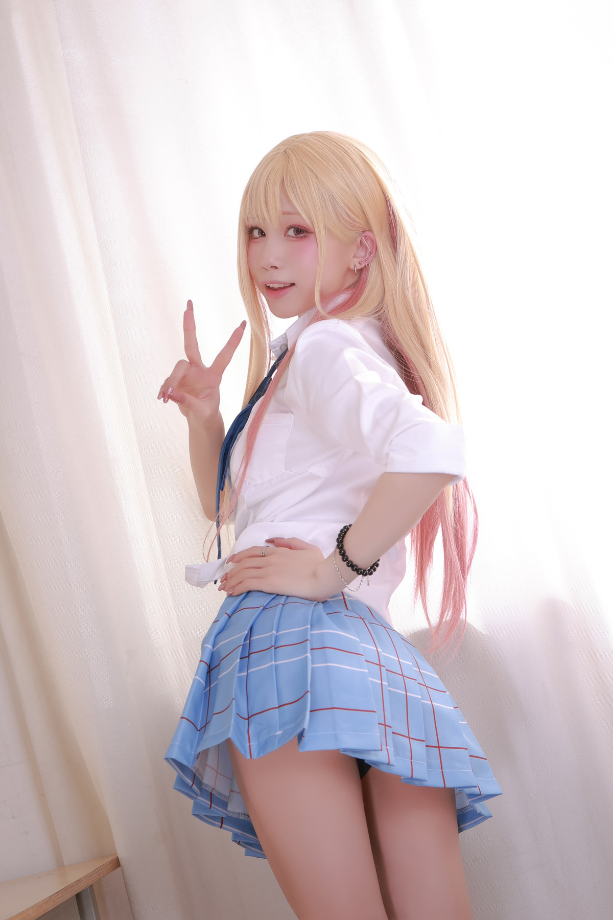 水淼aqua Cosplay Vol.117 Marin Kitagawa 喜多川海夢 10