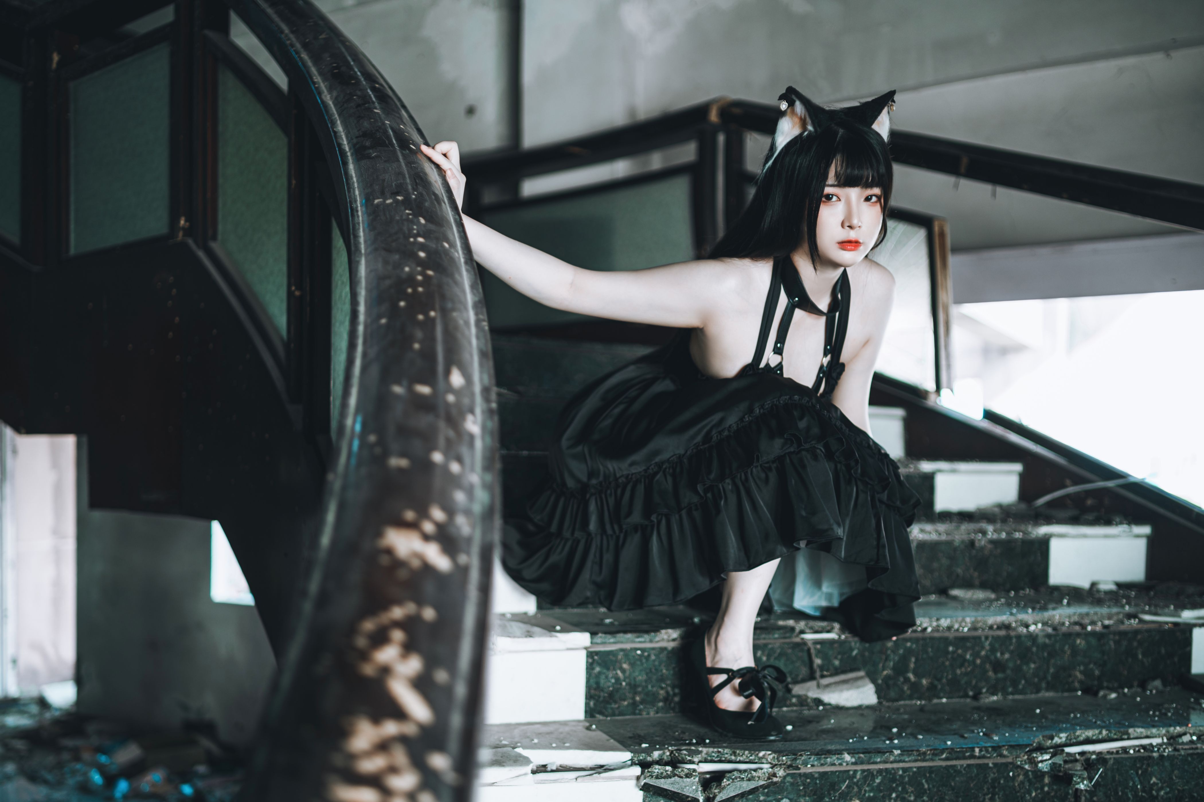 落落Raku 黒猫のソロダンス 8
