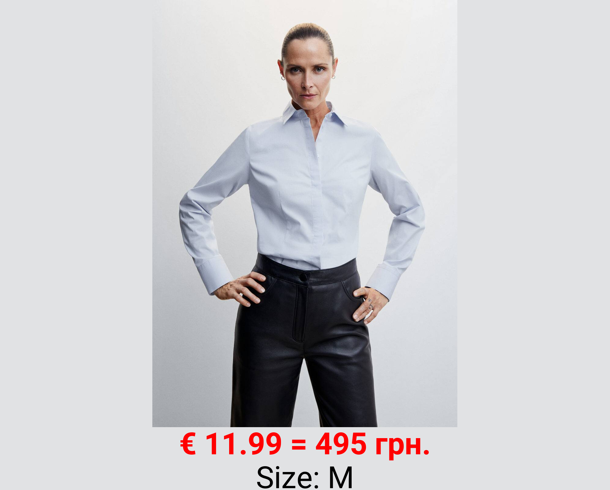 Camisa básica algodón