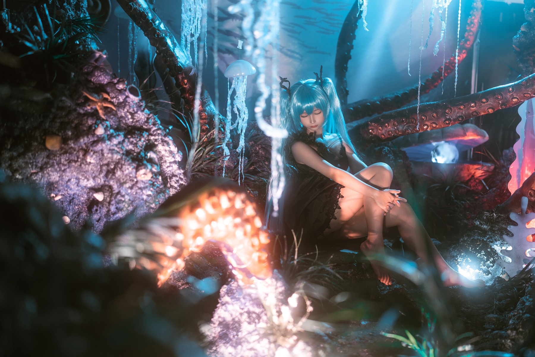 蠢沫沫 Cosplay 深海少女 2