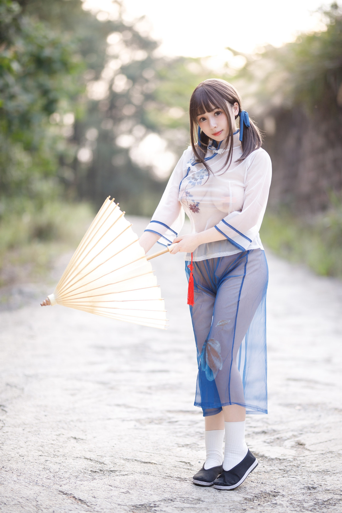 Cosplay 胡桃猫Kurumineko 乡野小娇妻 14