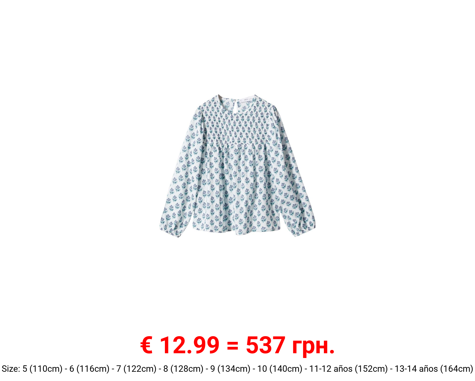 Blusa estampado floral