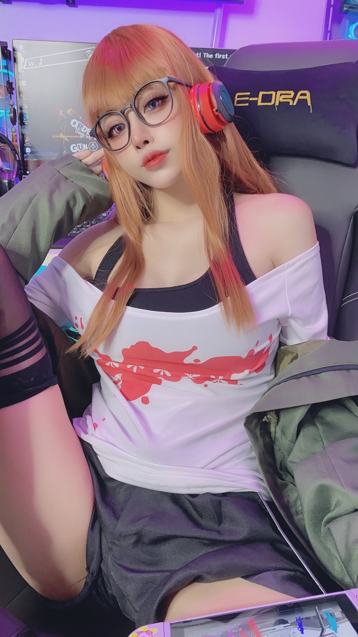 Cosplay 萝莉Byoru 佐倉双葉 Futaba Sakura 35