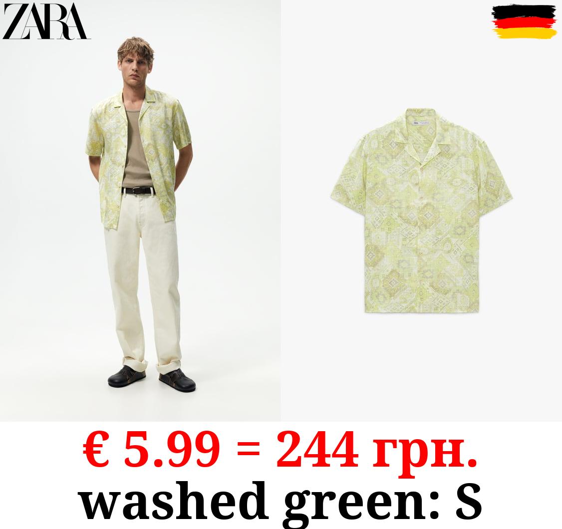 GEOMETRIC PRINT SHIRT