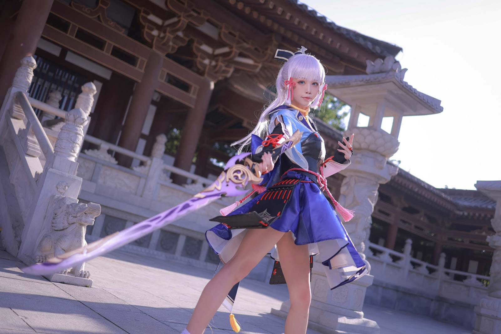 Cosplay 水淼Aqua 神里綾華 Kamisato Ayaka 6