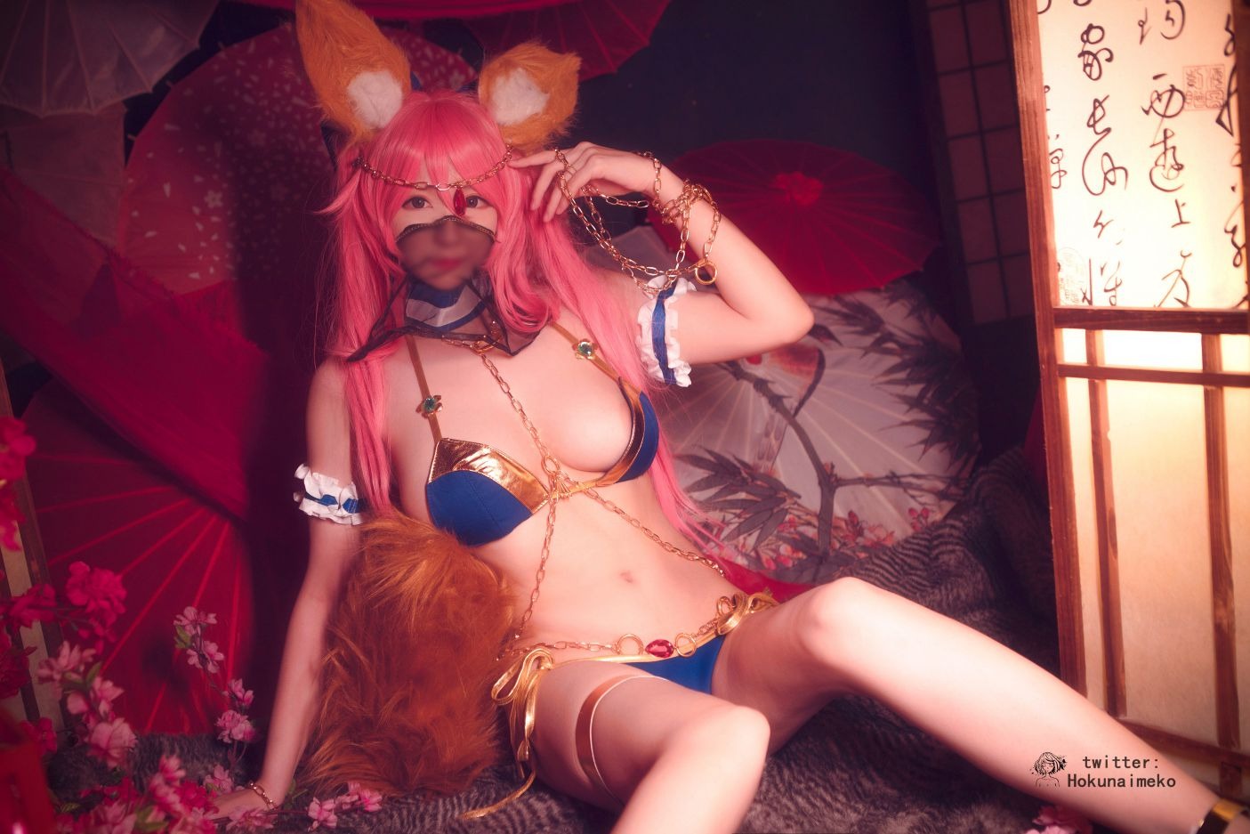 Hokunaimeko-NO.23 玉藻前 水着ver 踊り子風[59P] 1