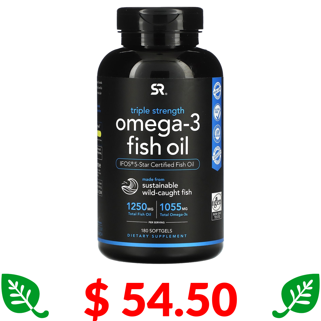 Sports research omega 3 fish oil