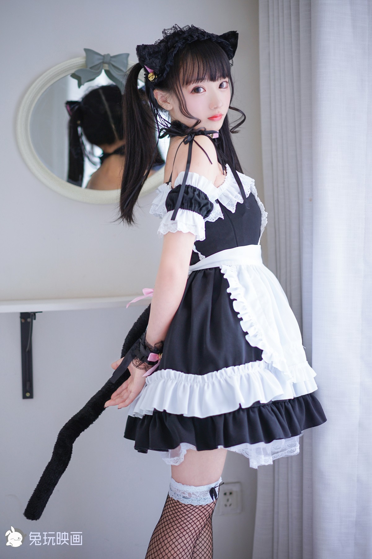 Cosplay 兔玩映画 女仆喵 13