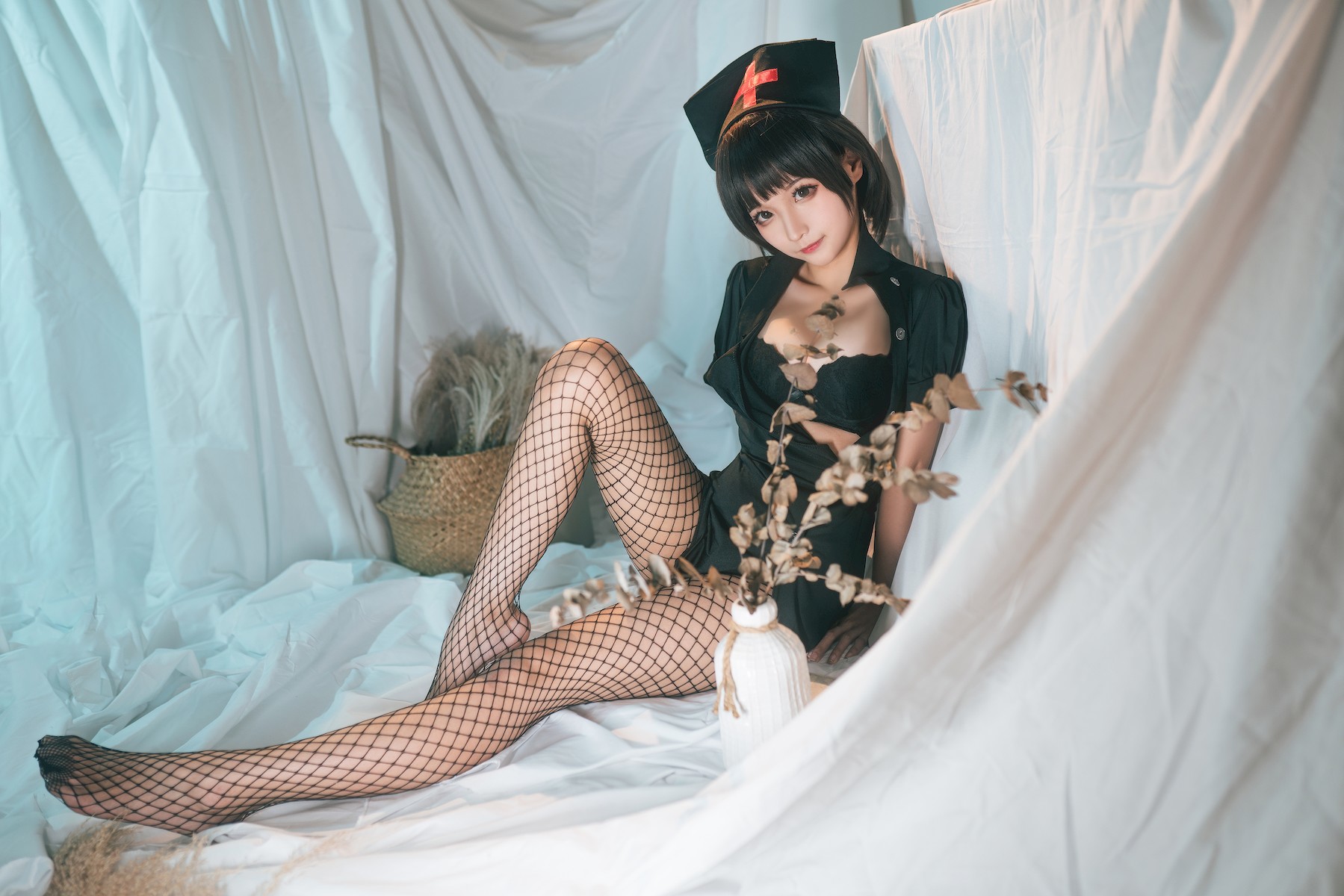 Cosplay 蠢沫沫 Chunmomo 护士 Dark Nurse 16