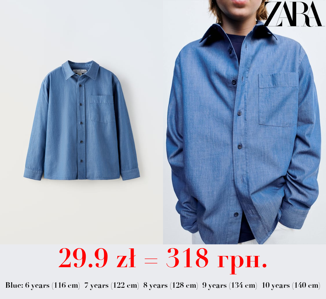 TRUE NEUTRALS SHIRT WITH POCKETS