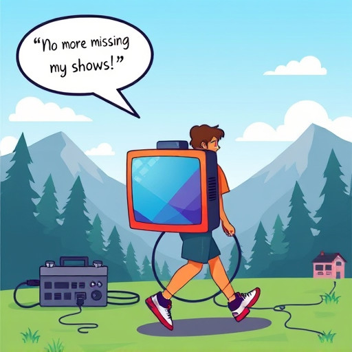 Как сделать телевизор портативным: подключение к аккумуляторам