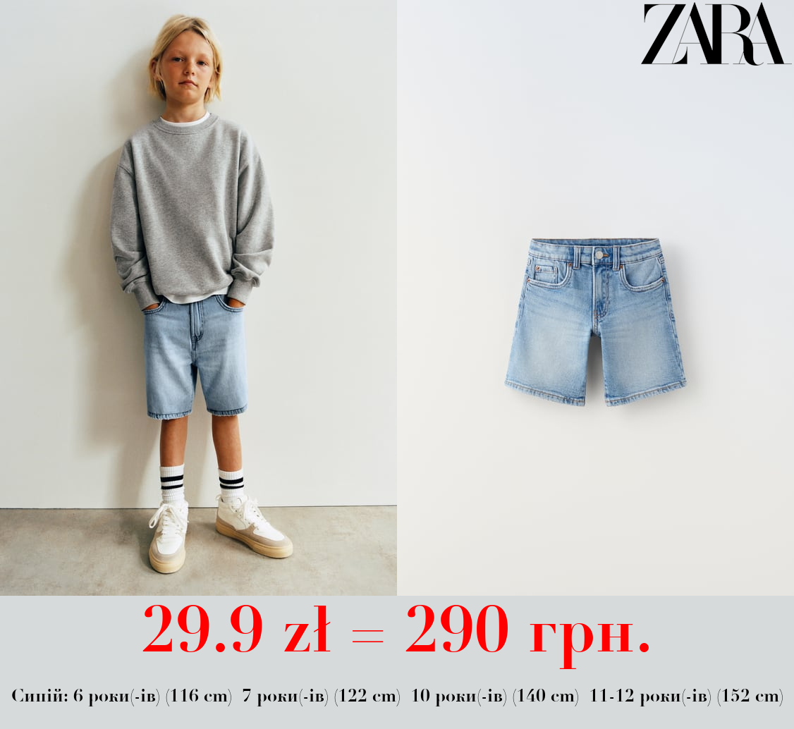 ШОРТИ STRAIGHT FIT DENIM