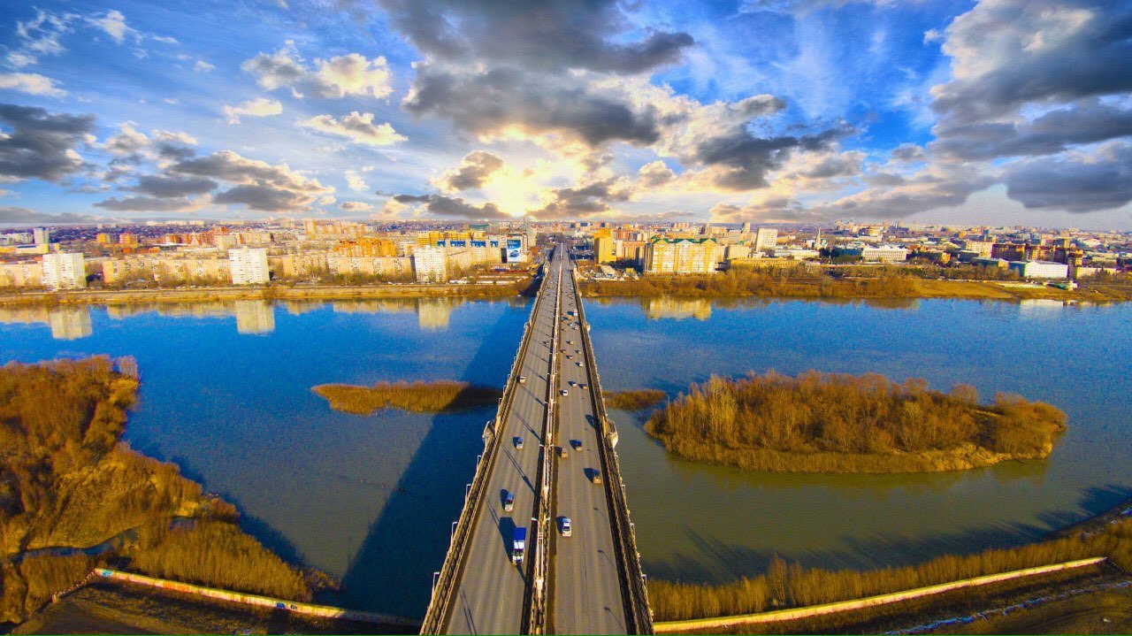 Мосты омска фото и названия