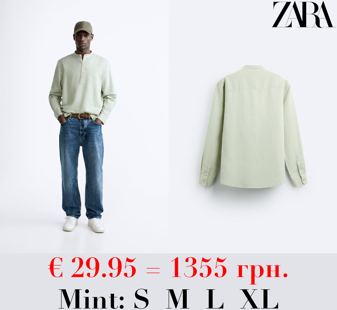 COTTON - LINEN SHIRT