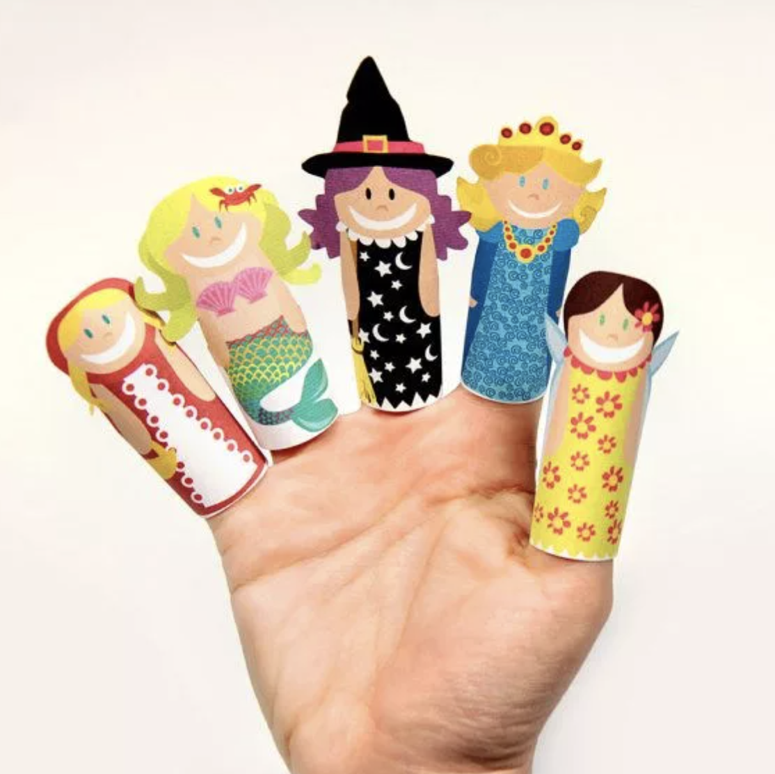 Театр на пальчиках. Пальчиковые куклы. Пальчиковые игрушки для детей. Игрушки на пальчики. Бумажные игрушки на пальцы.