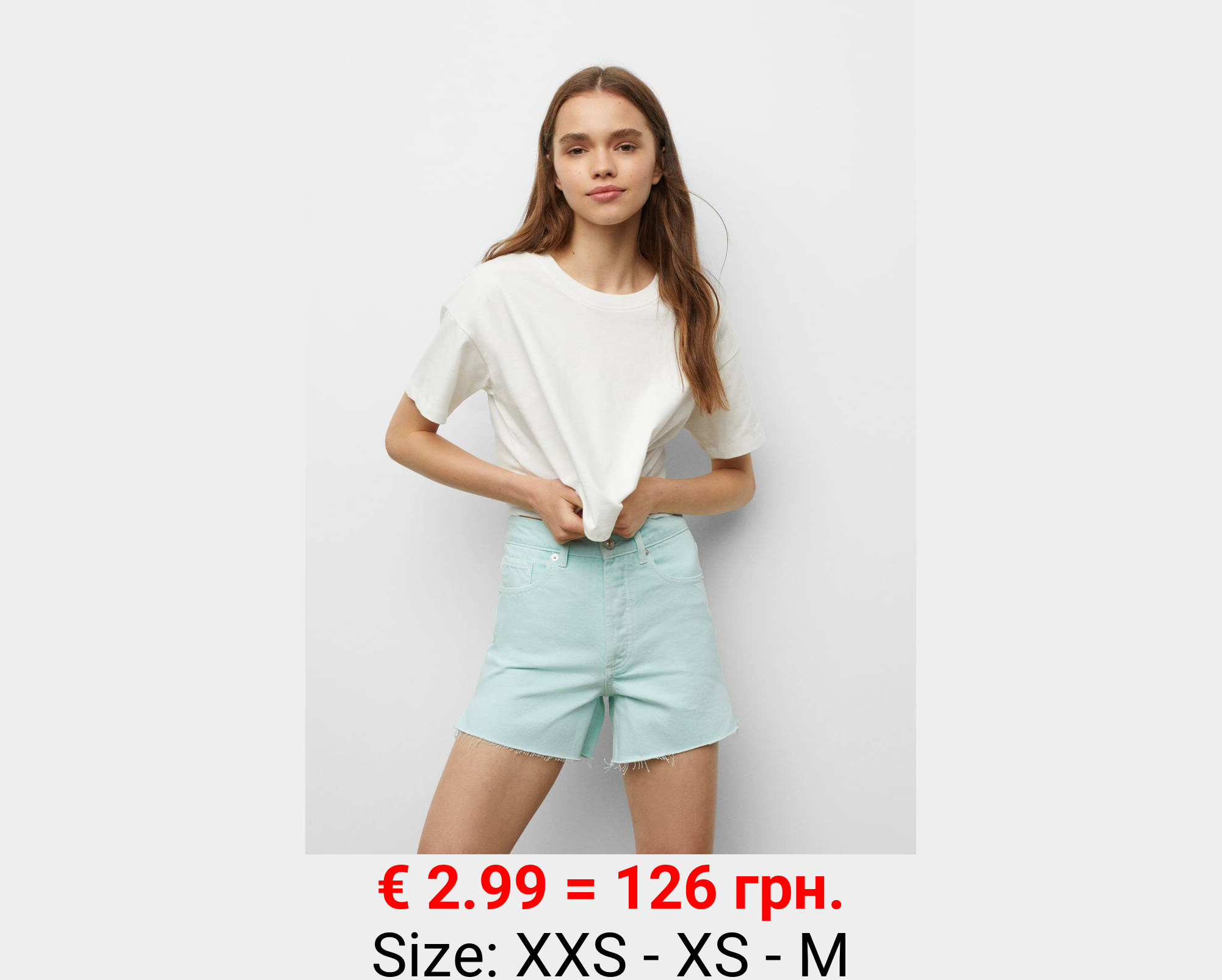 Short vaquero tiro alto