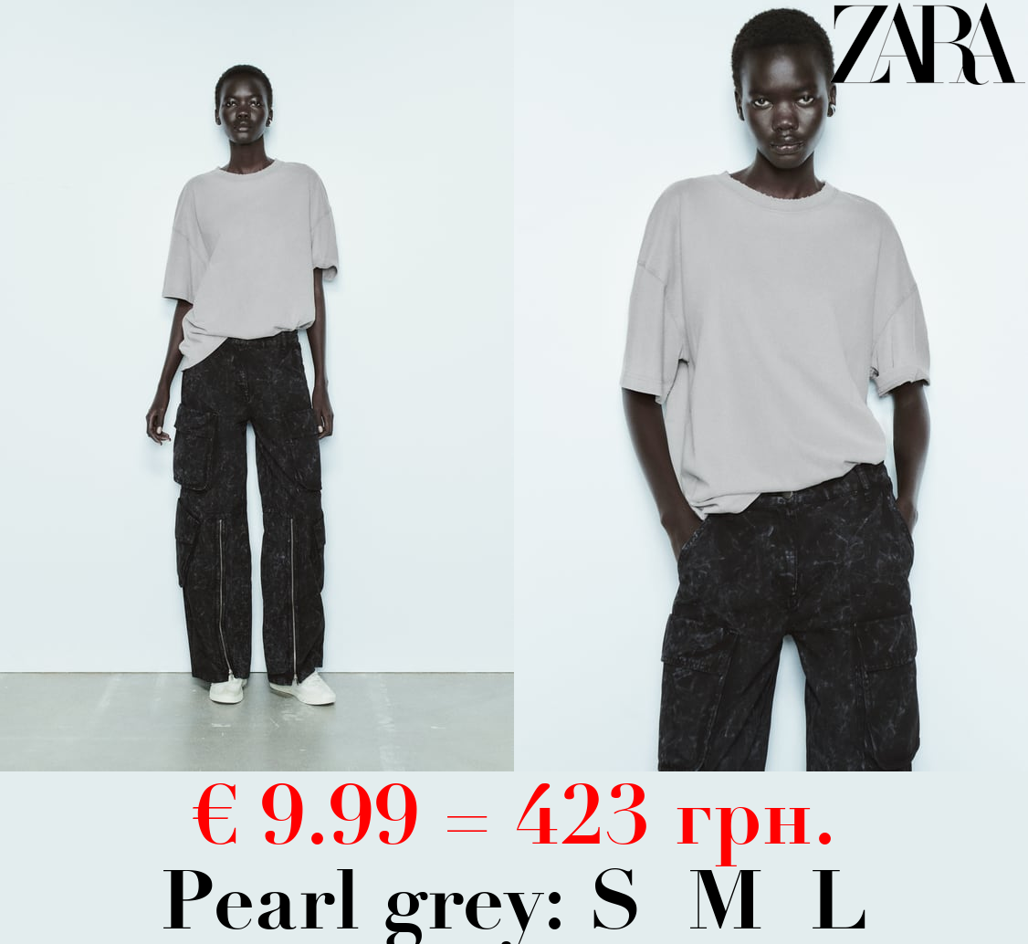 FADED-EFFECT T-SHIRT