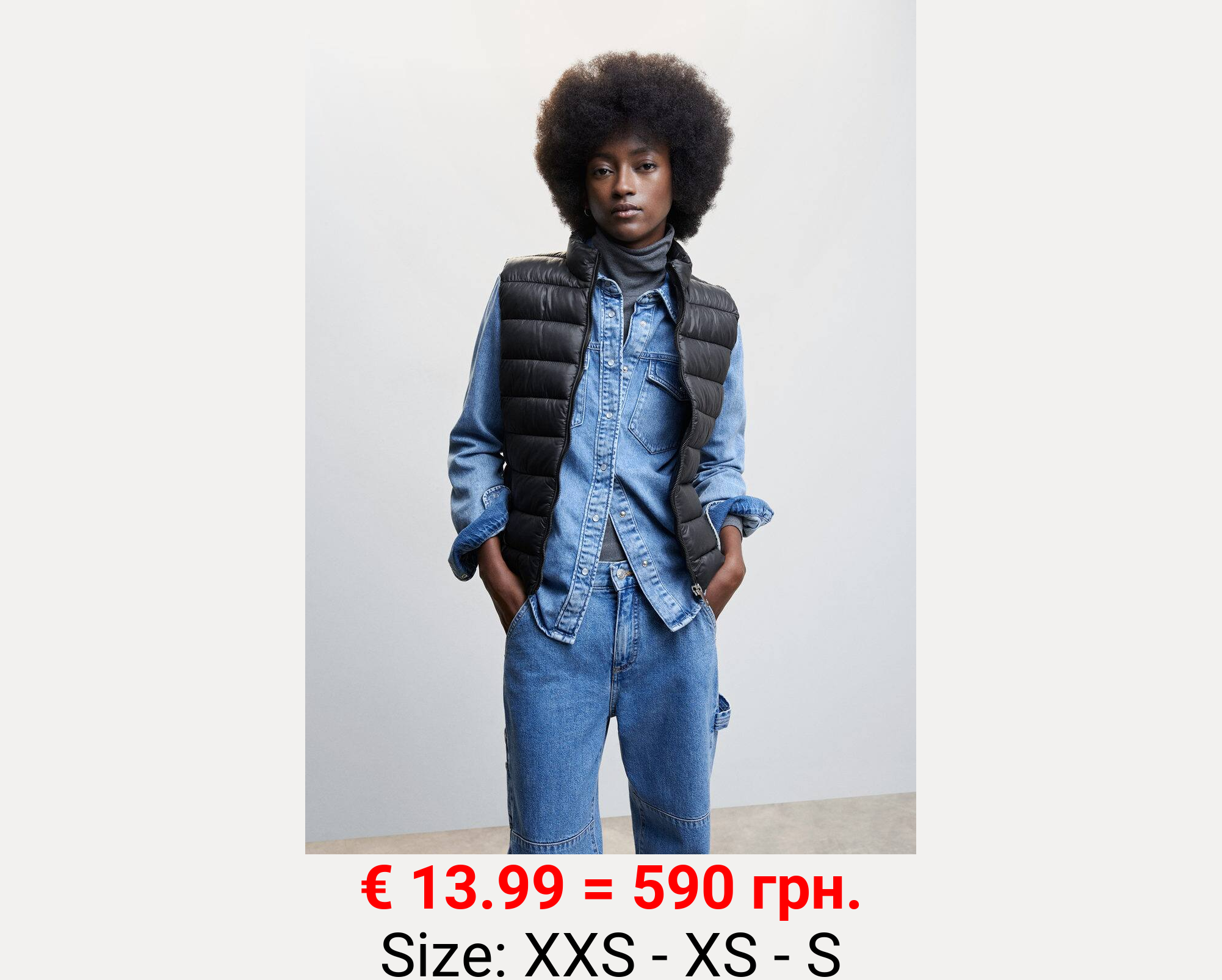 Chaleco acolchado ultra ligero