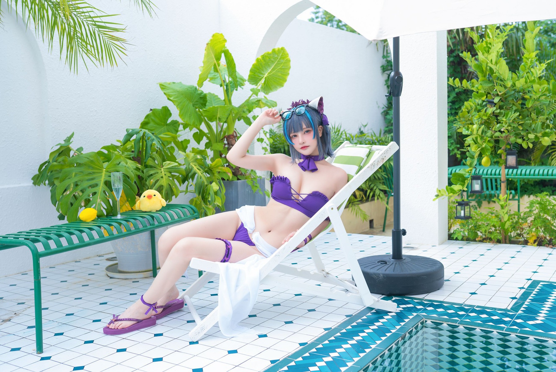 [Senya Miku 千夜未来] Cheshire Swimsuit 22