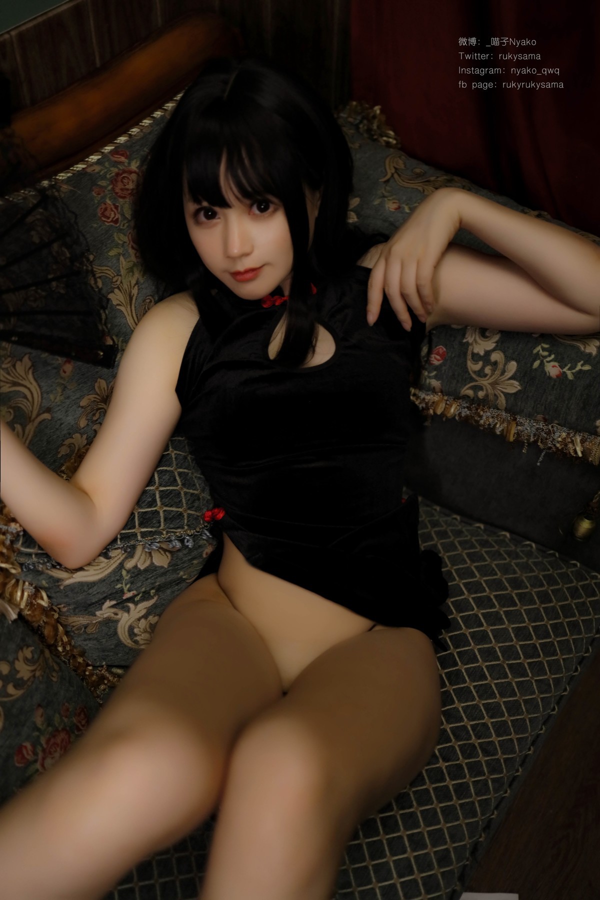 Cosplay Nyako喵子 チャイナドレス Vol.02 44