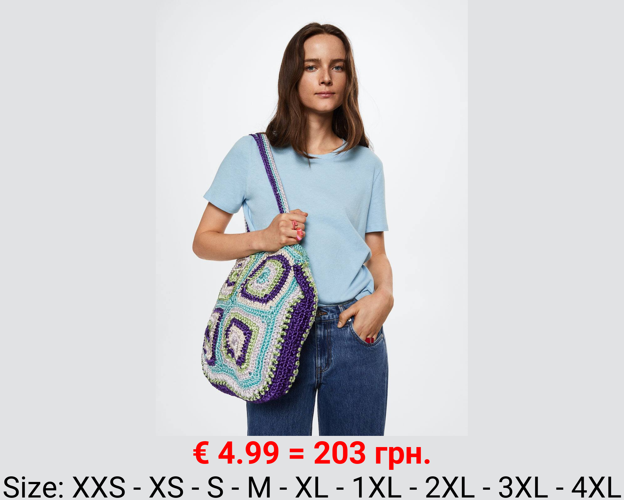 Camiseta algodón lino