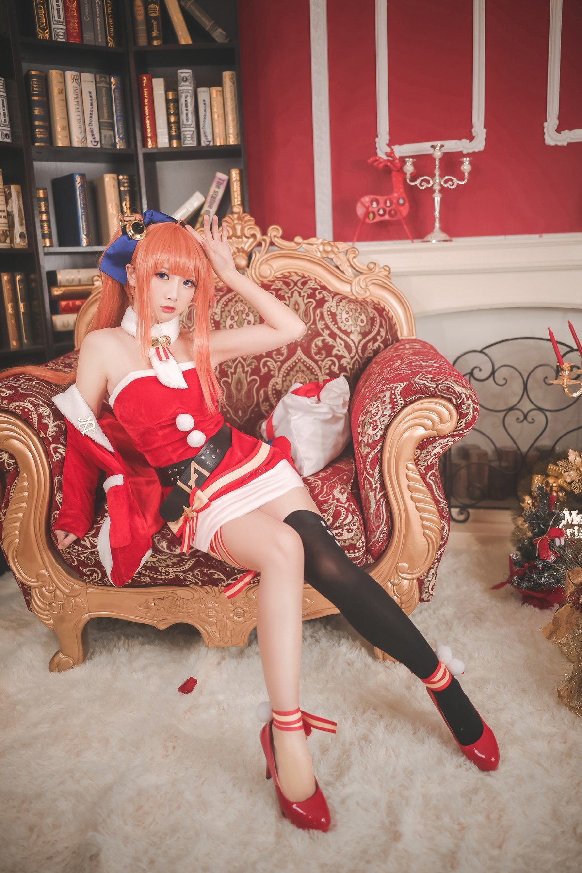 Cosplay 面饼仙儿 FAL圣诞 10