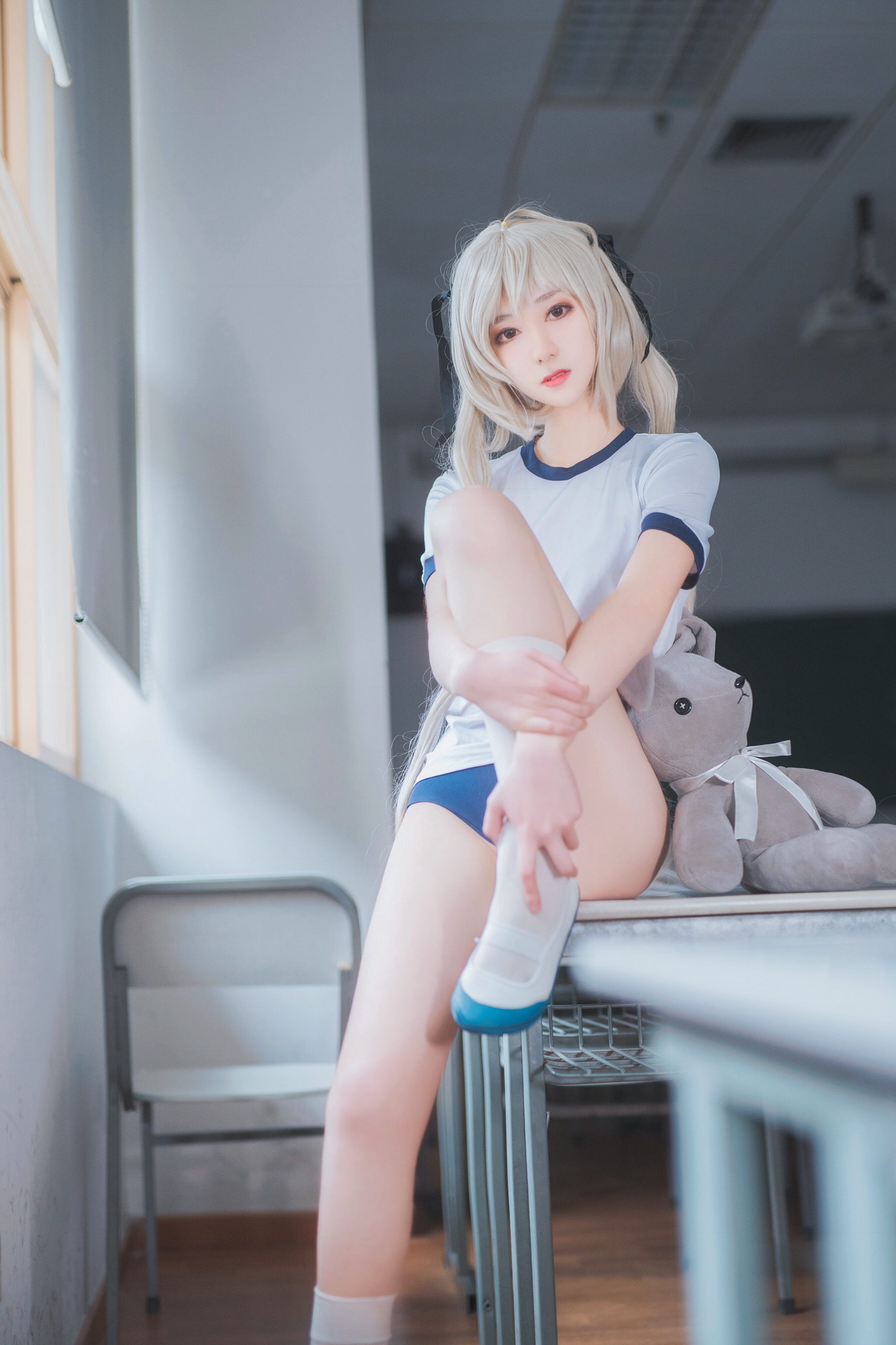 南桃Momoko - 春日野穹体操服 28P 19