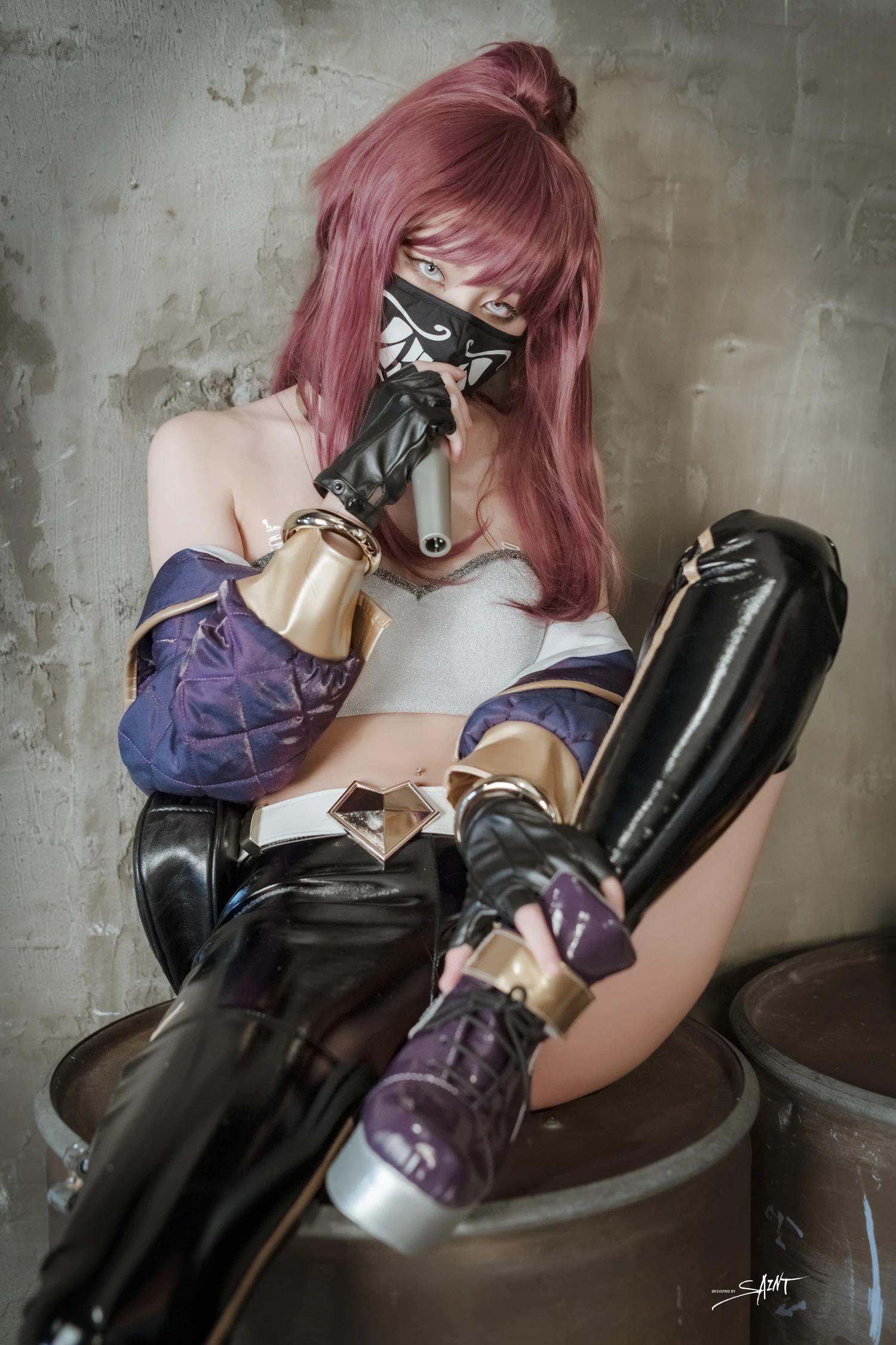 Yuna 유나, [SAINT Photolife] KDA Akali 24