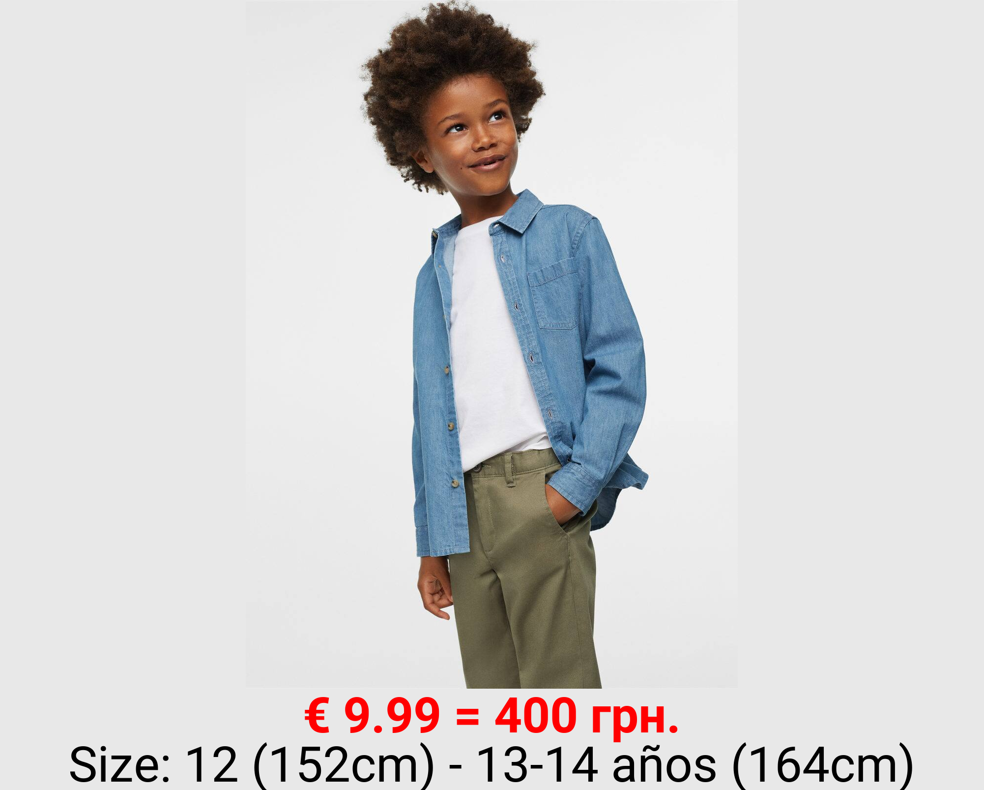 Pantalón chino algodón 