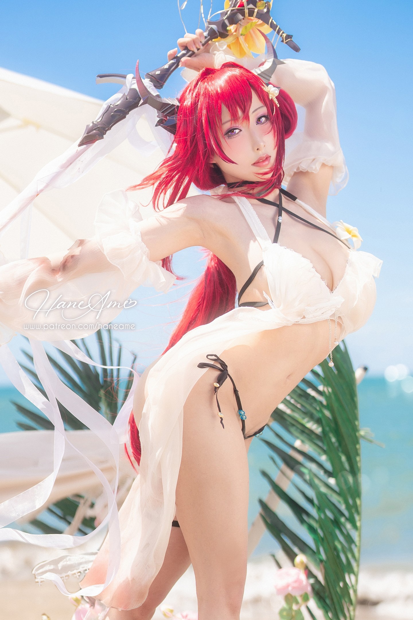 Hane Ame 雨波写真 - Arknights Surtr 泳裝 27