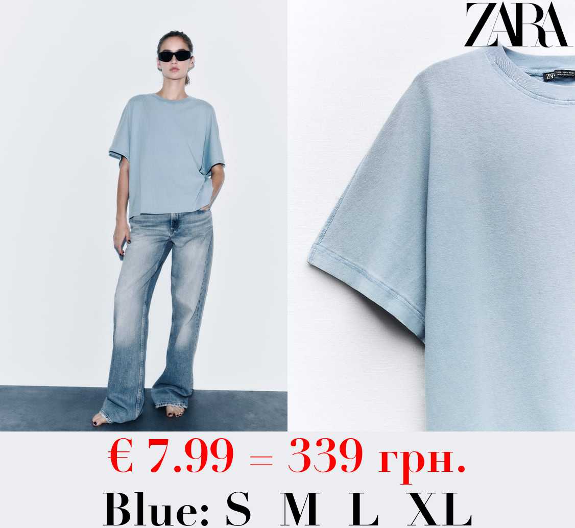 OVERSIZED WASHED T-SHIRT